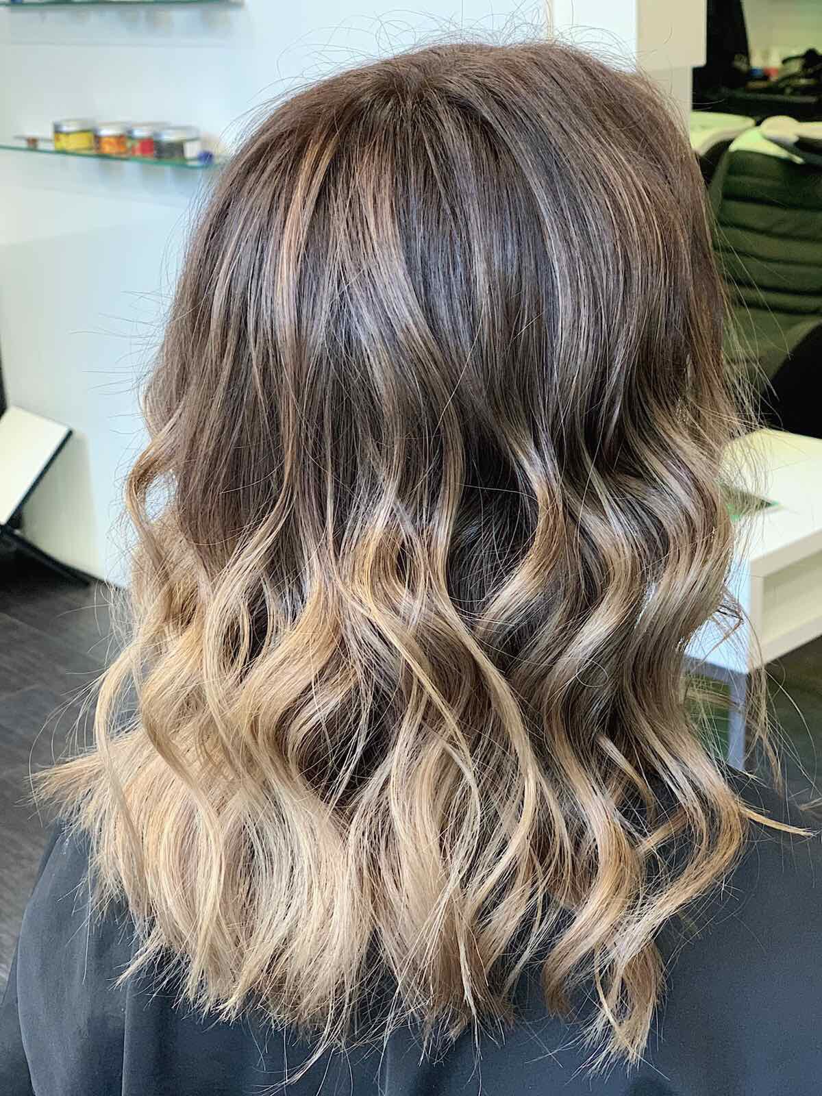 Покраска балаяж