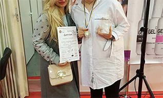 Победа на чемпионате Киева по ногтевой эстетике в номинации “Создание идеальной поверхности ногтевой пластины Soak-off гелями”